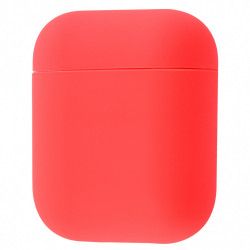 Silicone Ultra Thin Case для Airpods 1/2 Watermelon Red