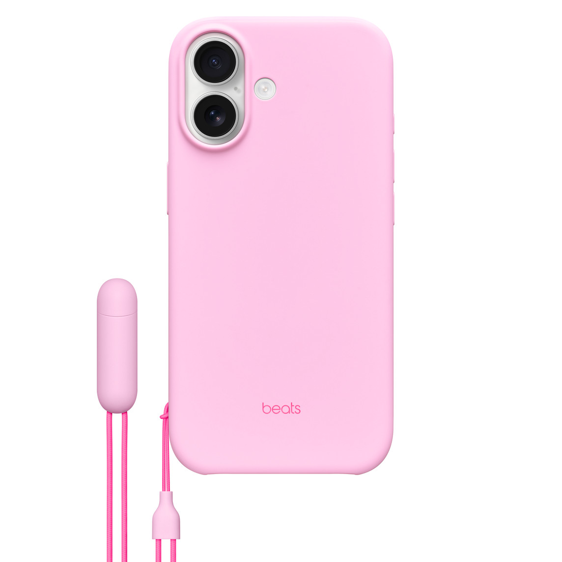 Beats iPhone 17 Case с MagSafe и Camera Control Pebble Pink