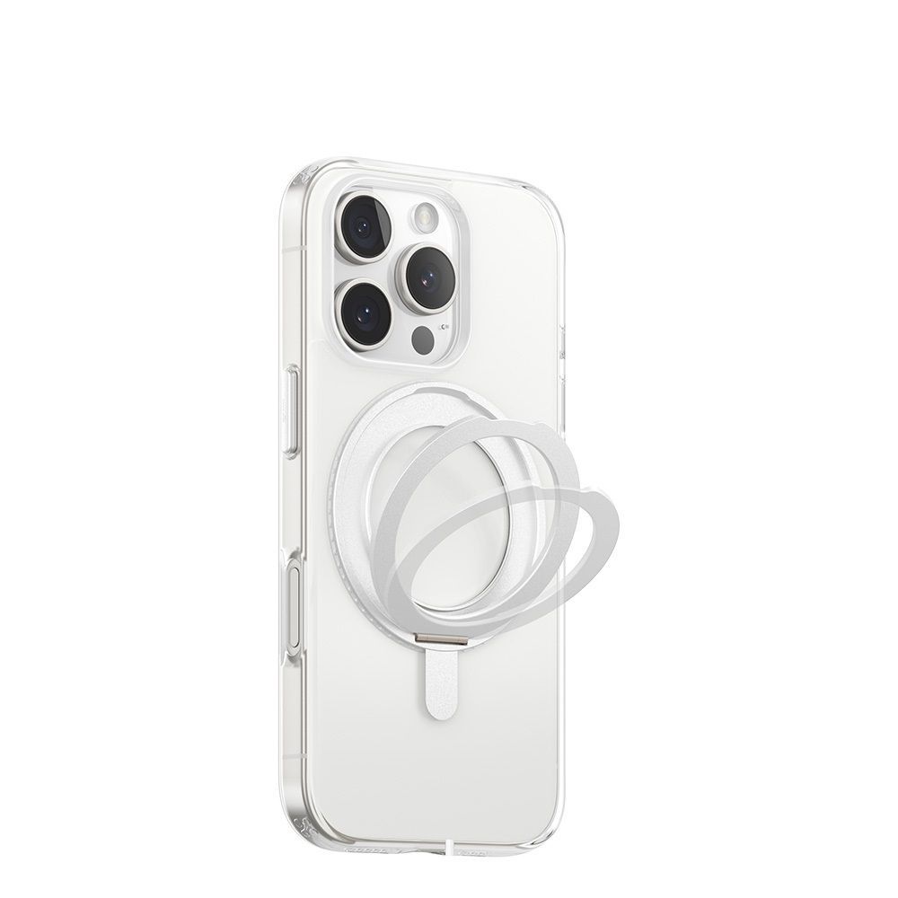 Чехол-накладка Blueo Crystal Case ROTATABLE Stand для iPhone 16 Pro Max с MagSafe Transparent (BL-039I16PM)