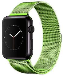 Milanese Loop for Apple Watch 42mm Green