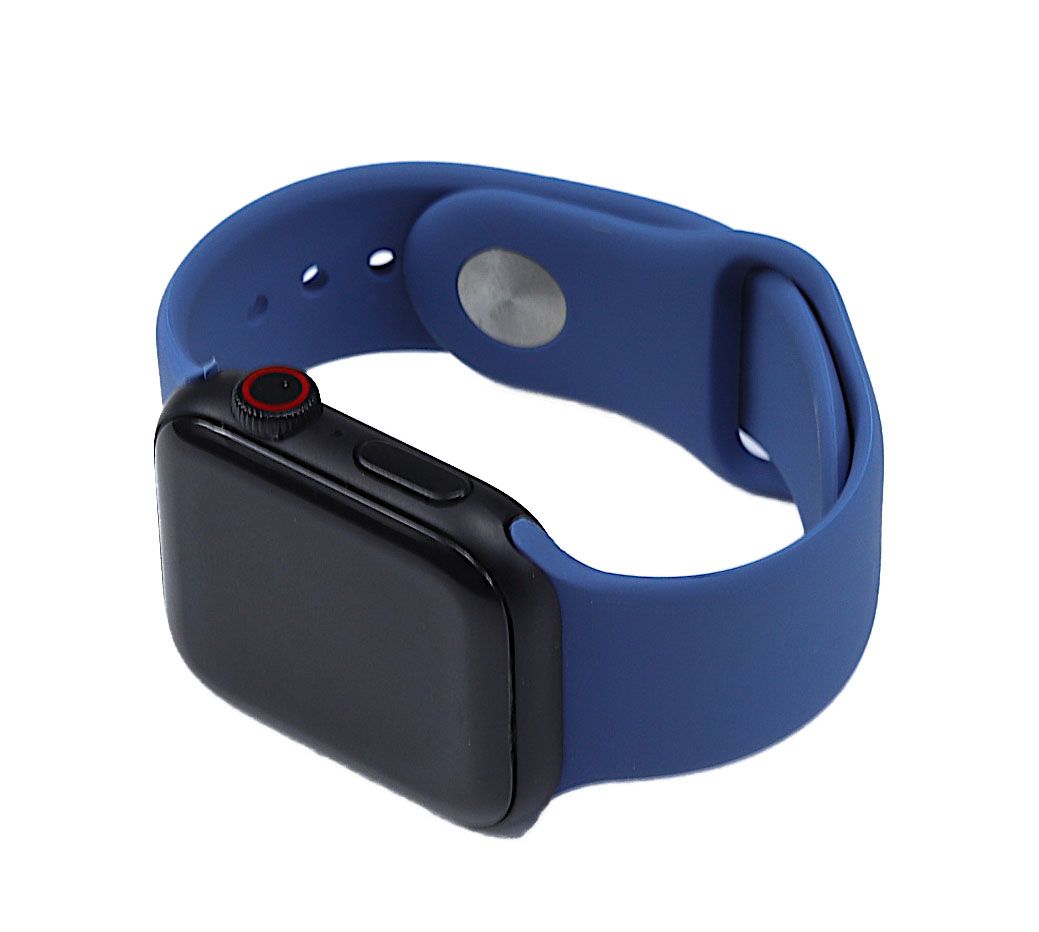 Silicone Watch Band for for Apple Watch 42/44mm S/M Ocean Blue