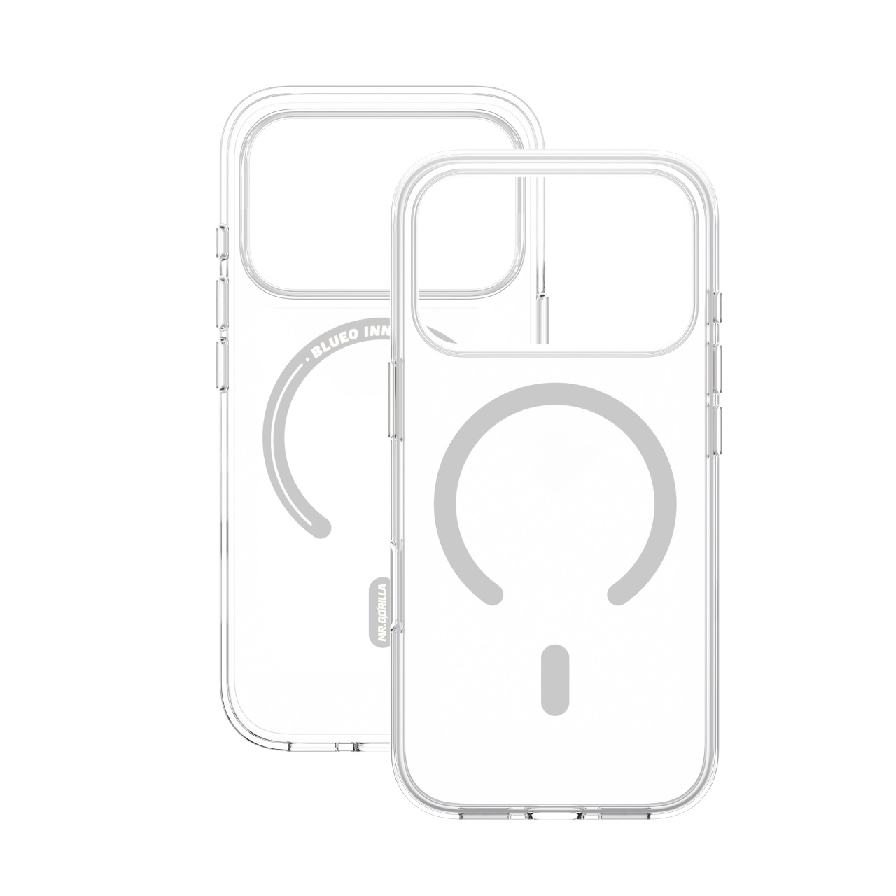 Blueo Crystal Drop PRO Case для iPhone 17 Air с MagSafe Transparent