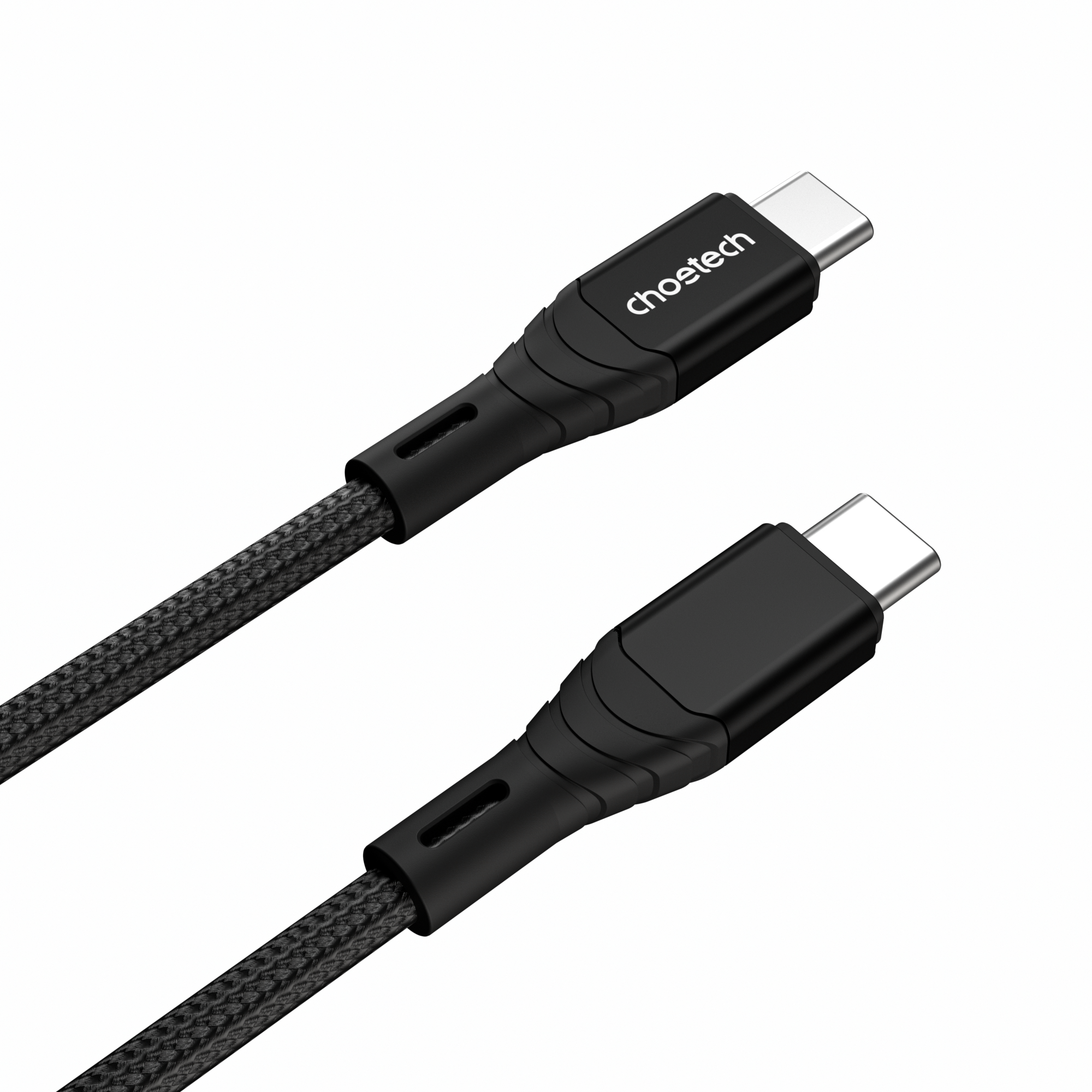 Choetech USB-C PD 100W Nylon Cable (1m) Black