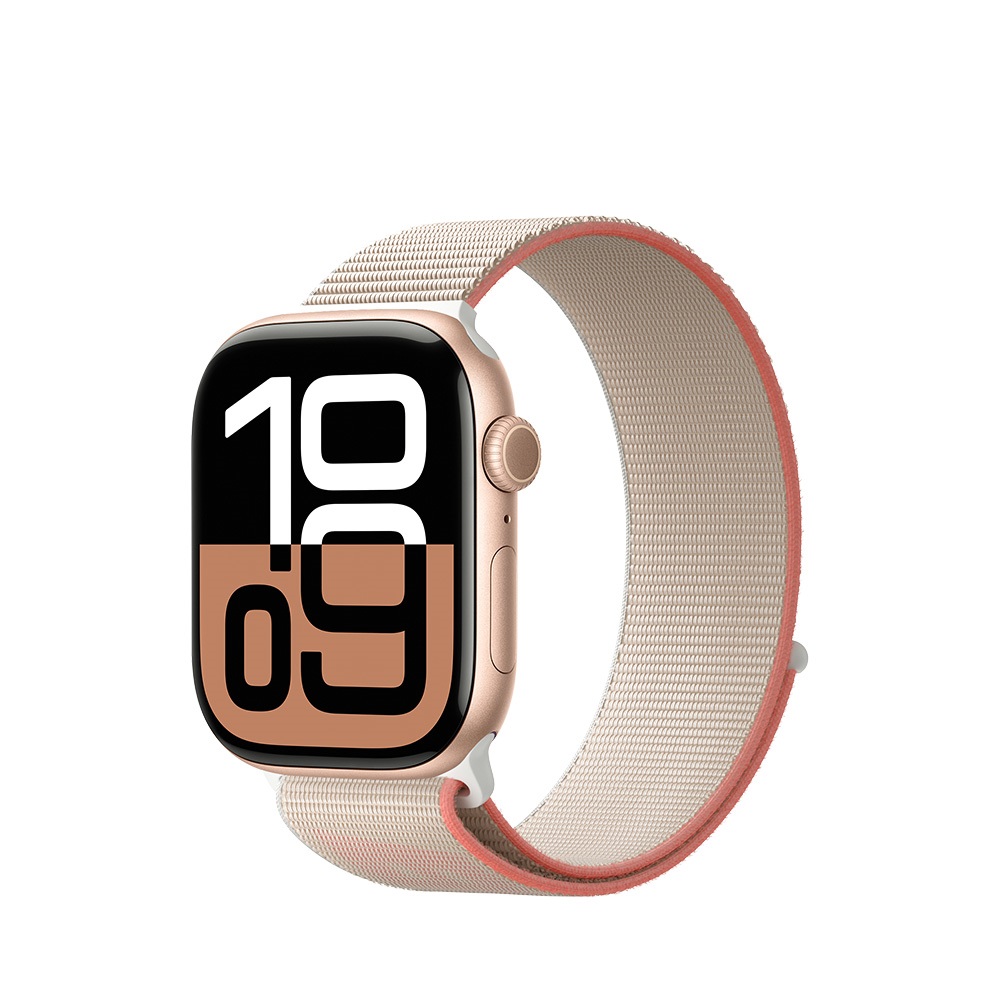 Фото Ремешок Blueo Woven Nylon Sport Band для Apple Watch 38/40/41/42 mm (2024) Sand Pink (BL-062SPNK(S)) – аксессуар Apple Watch