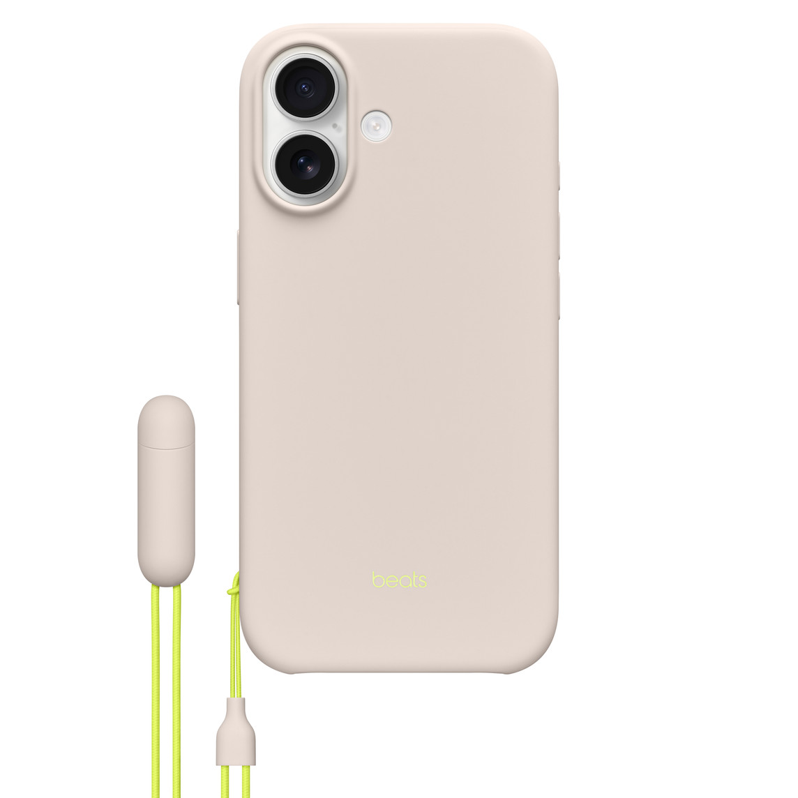 Beats iPhone 17 Case с MagSafe и Camera Control Lime Stone