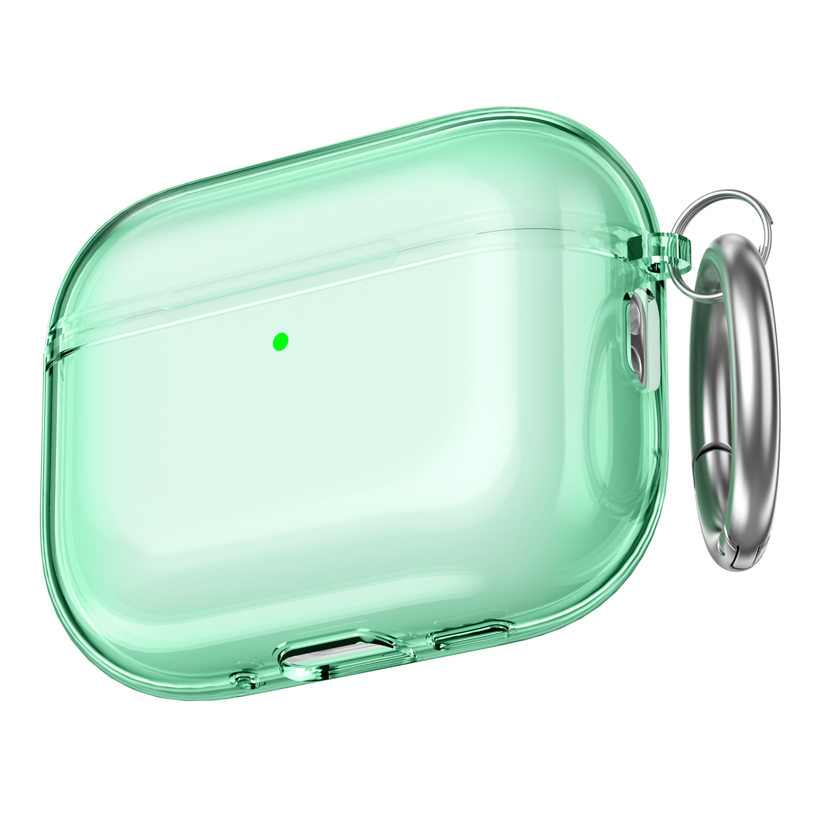 AhaStyle Transparent TPU Case для Airpods Pro 3 Green