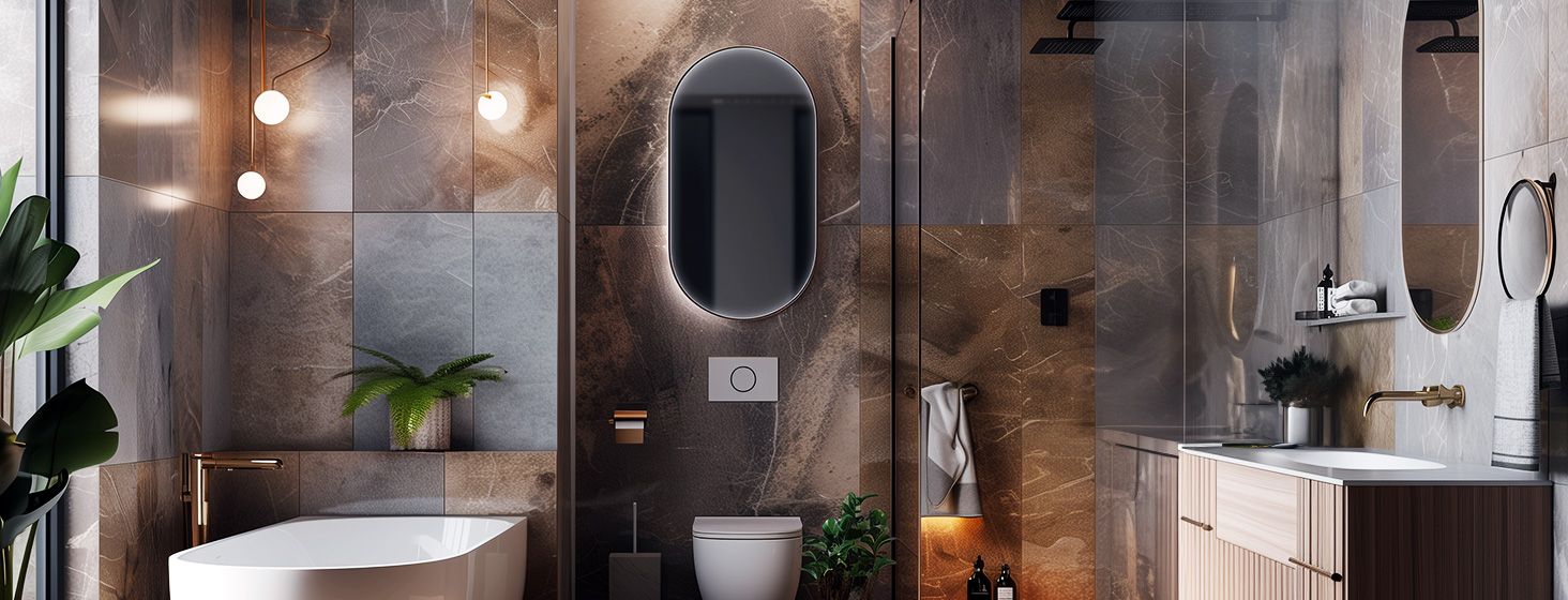 Обустройство санузла в частном коттедже