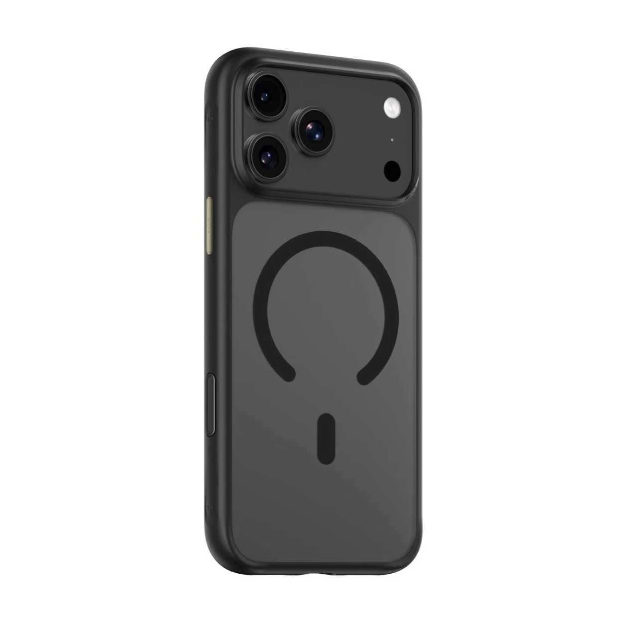 Фото Чехол-накладка Blueo Frosted Anti-Drop Case для iPhone 17 Pro Max с MagSafe Black (BL058-I17PMBLK) – чехол iPhone