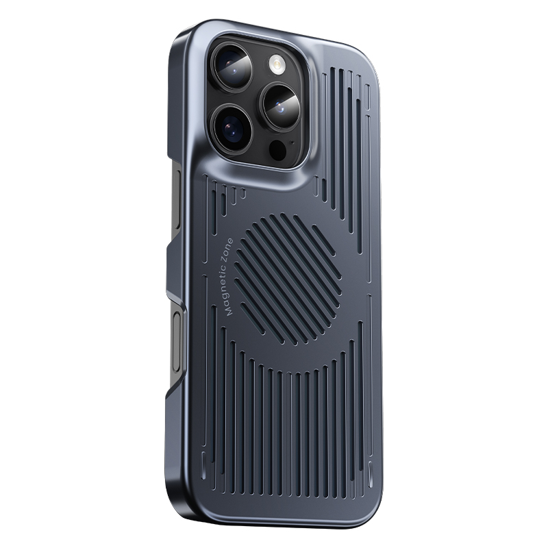 Фото Чохол-накладка Benks Blitz Cooling Case для iPhone 16 Pro с MagSafe Grey (6948005910532) – чохол iPhone
