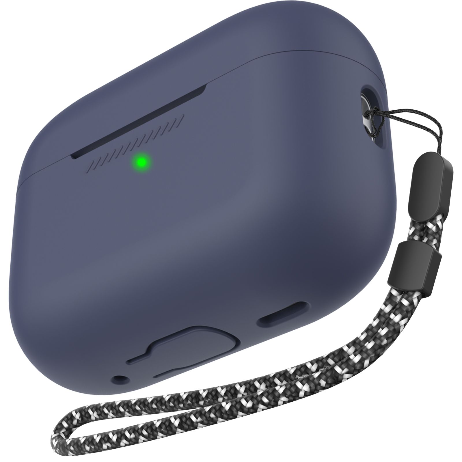 AhaStyle Colorful Silicone Case для Airpods Pro 2 Midnight Blue