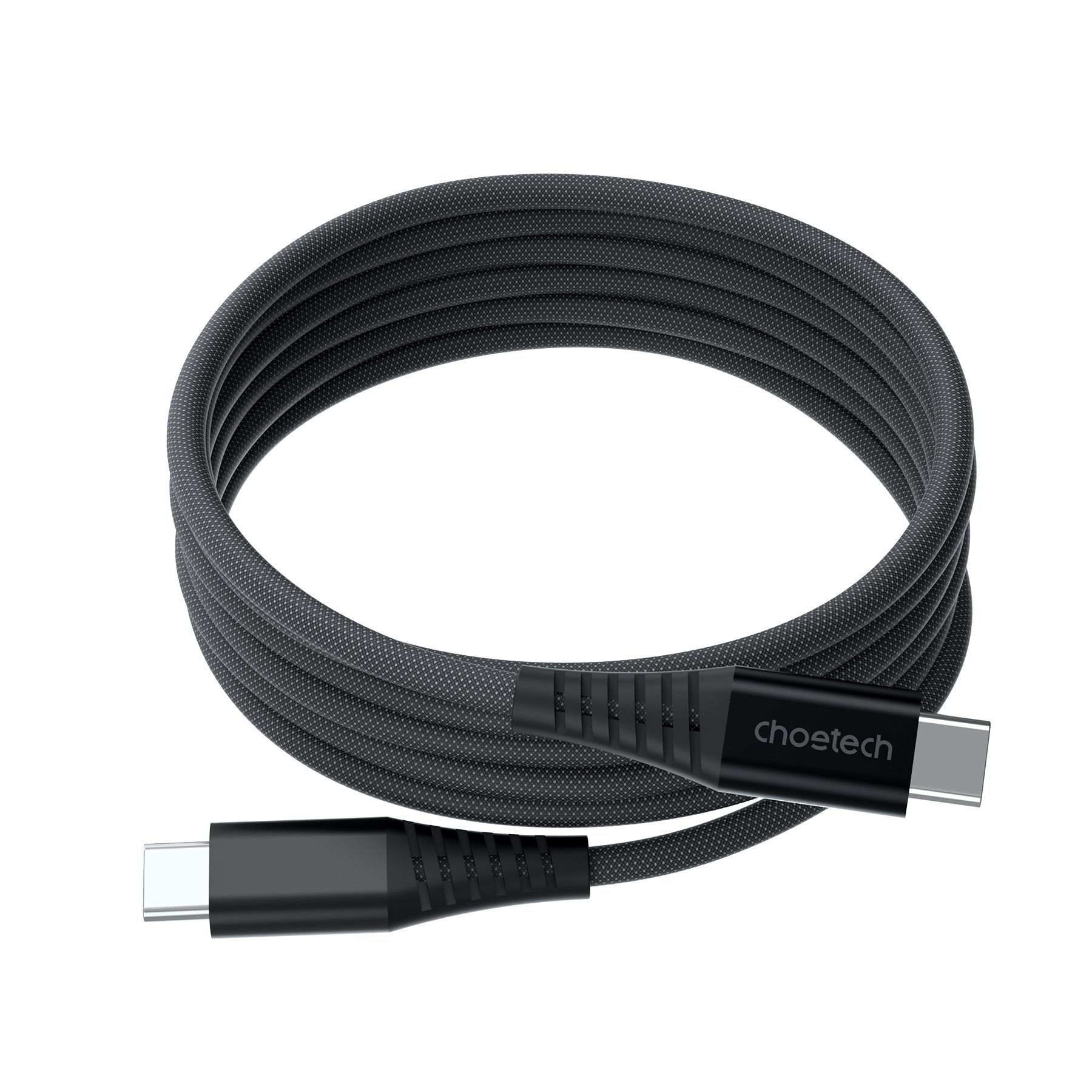 Choetech PD3.1 240W USB-C to USB-C 1.2M Magnet Cable¶ Black