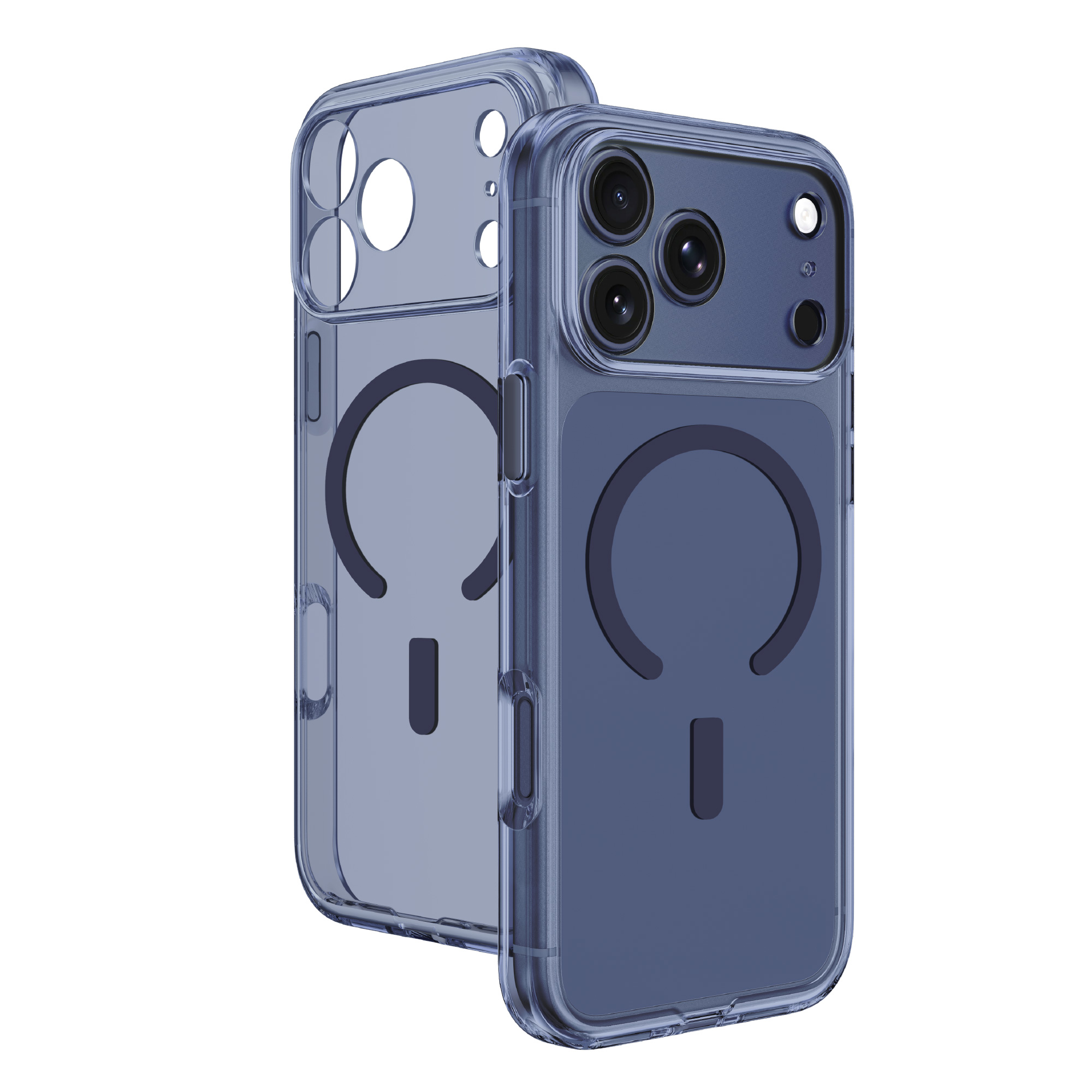 AmazingThing Minimal MagLens Case для iPhone 17 Pro Max с MagSafe Blue