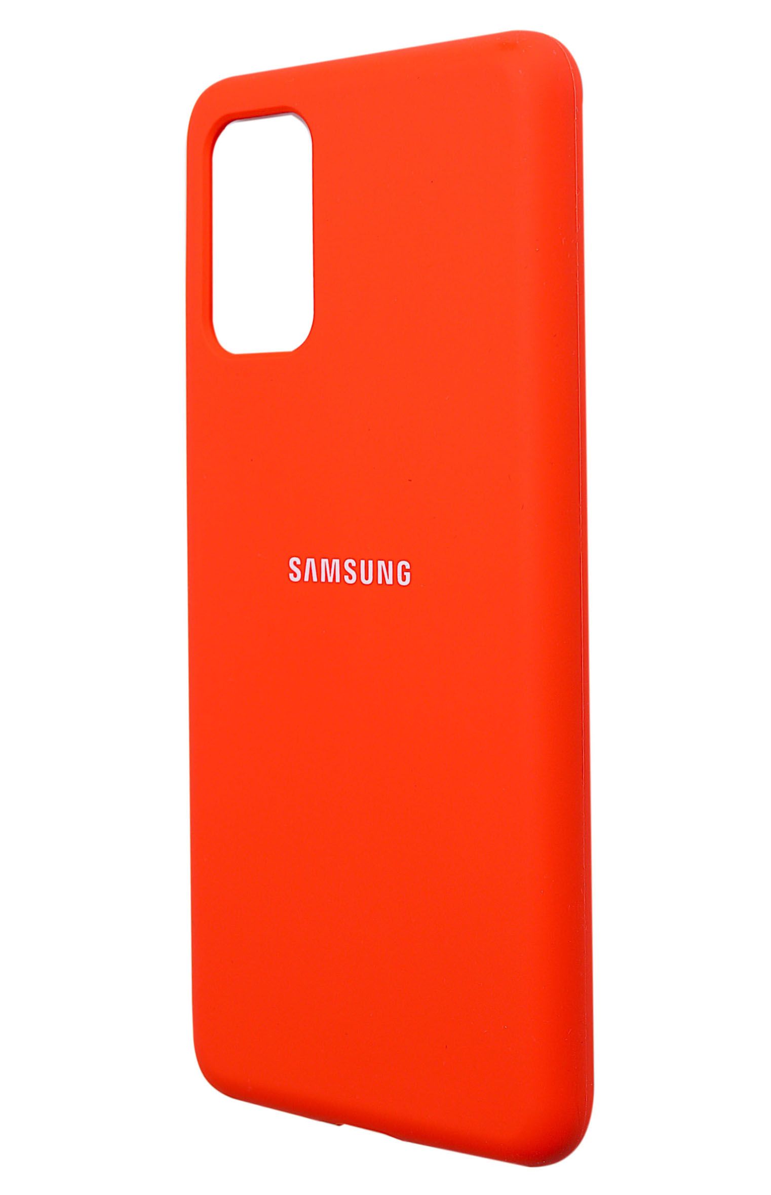 Silicone Case for Samsung S20 (Full Protection) Orange