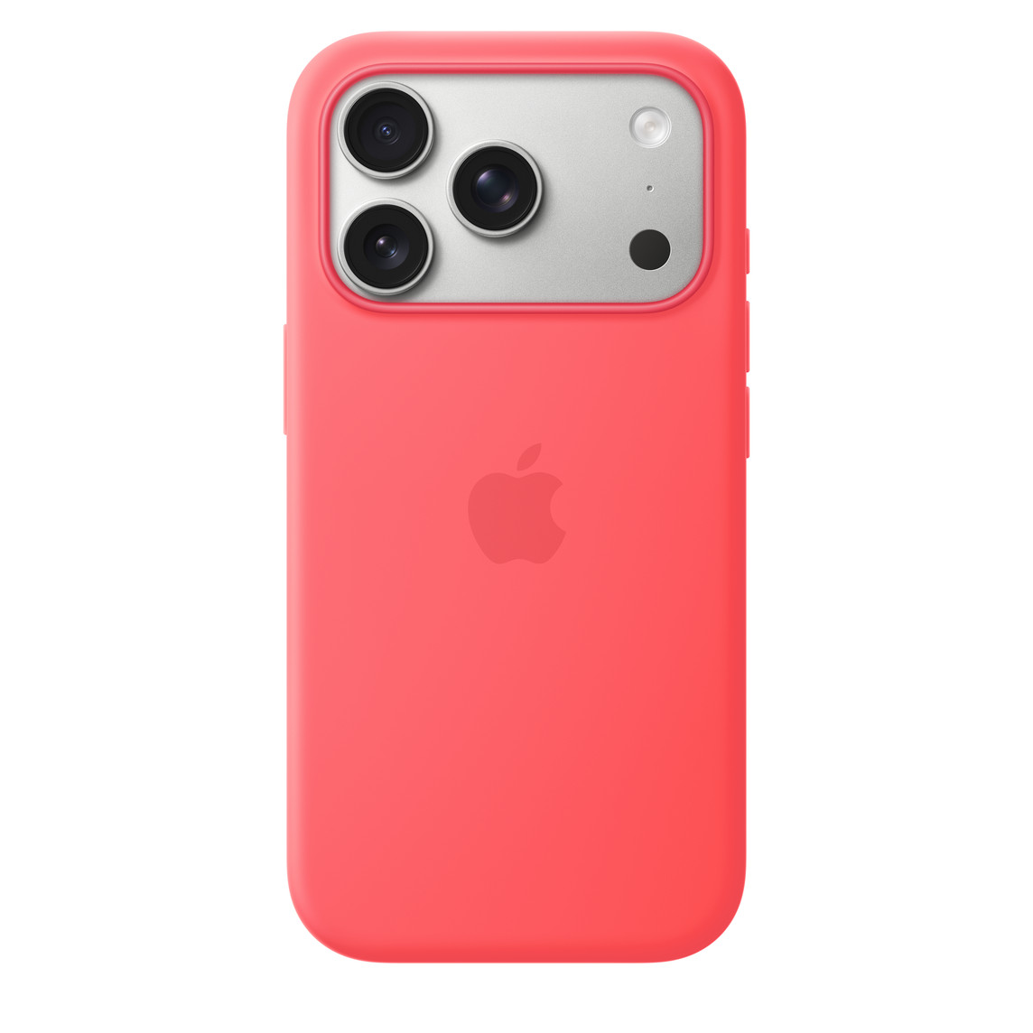 Silicone Case (AAA) для iPhone 17 Pro с MagSafe Bright Guava