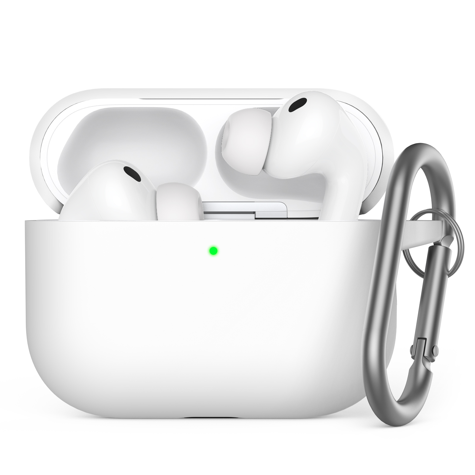 AhaStyle Colorful Silicone Case для Airpods Pro 3 White