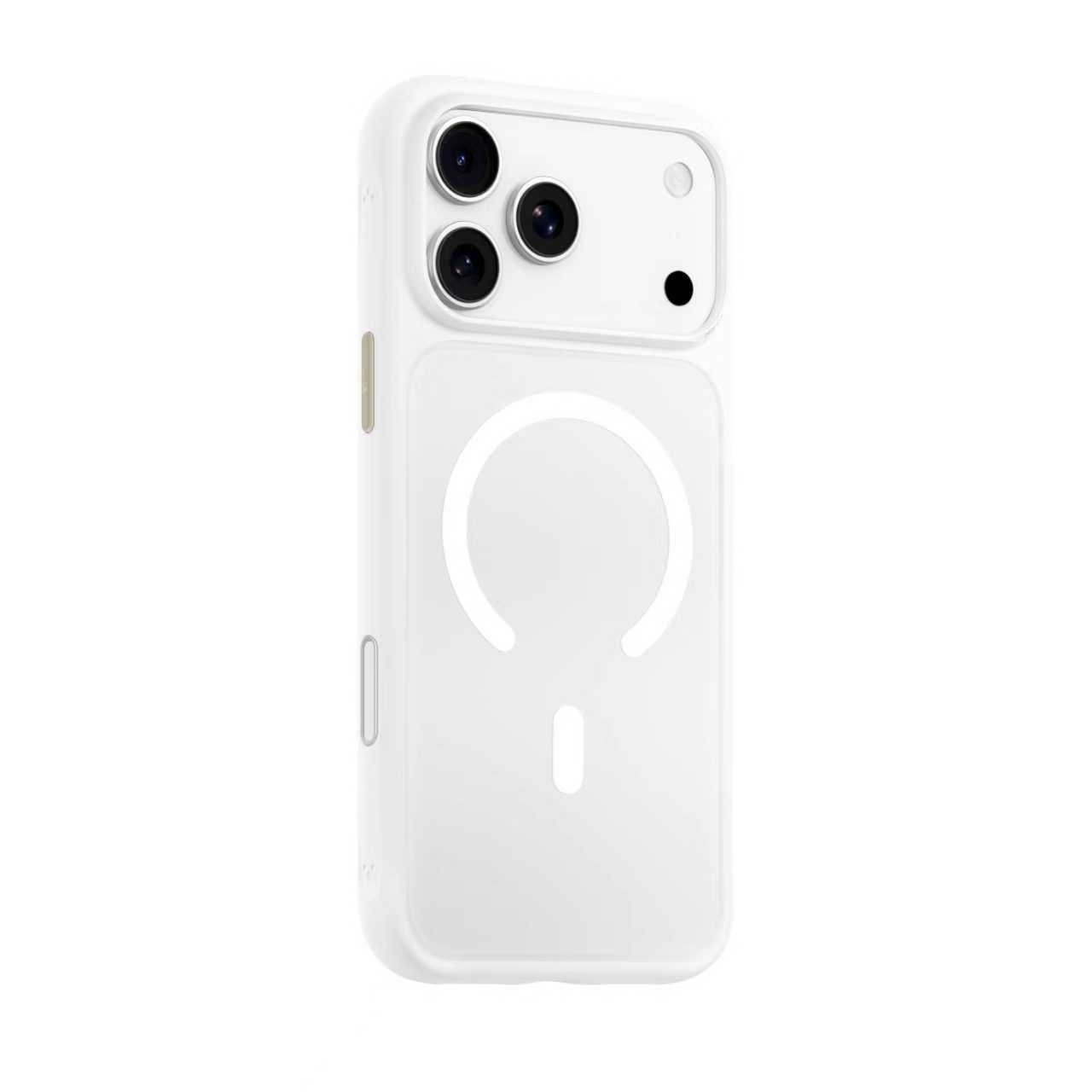 Фото Чехол-накладка Blueo Frosted Anti-Drop Case для iPhone 16 Pro Max с MagSafe White (Updated) (BL020-I16PMWHT) – чехол iPhone