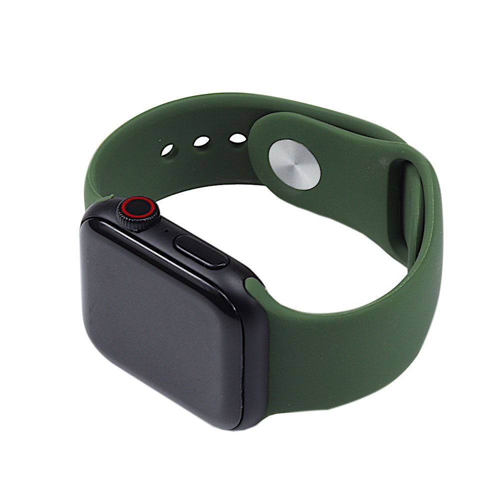 Silicone Watch Band for for Apple Watch 38/40mm S/M Army Green