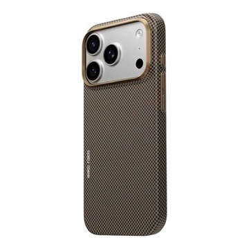 Blueo Slim Aramid Case для iPhone 18 Pro/17 Pro с MagSafe Black/Gold