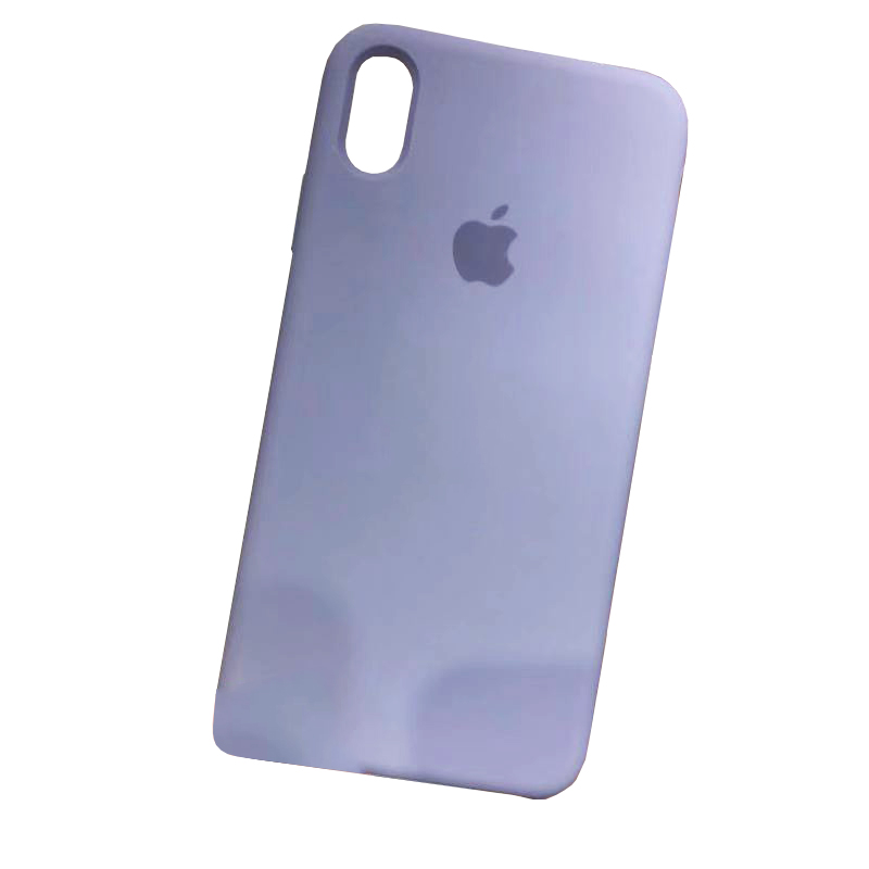 Apple Silicone Case HC for iPhone Xs Max Lavender Gray 46