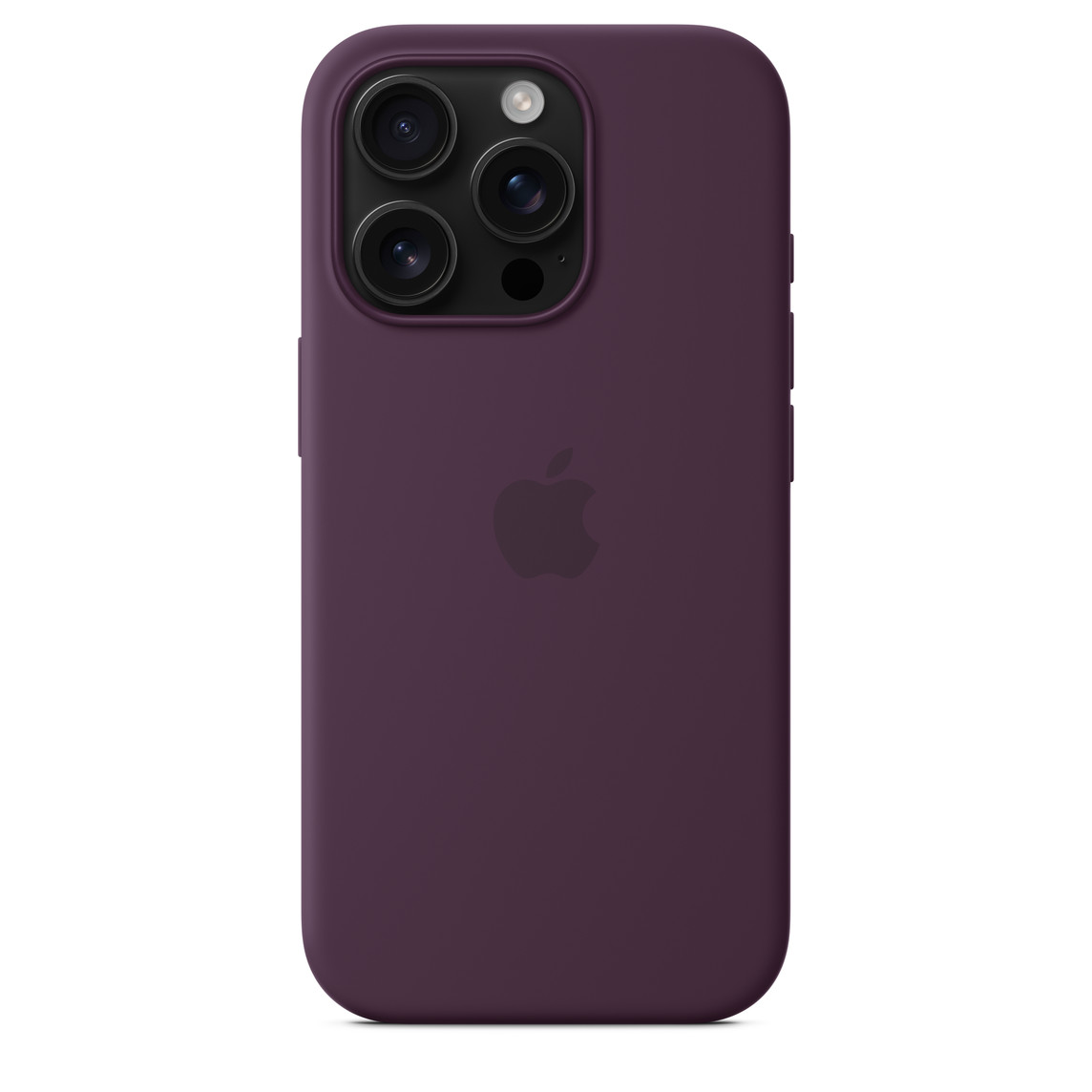 Apple Silicone Case 1:1 for iPhone 16 Pro Max Plum