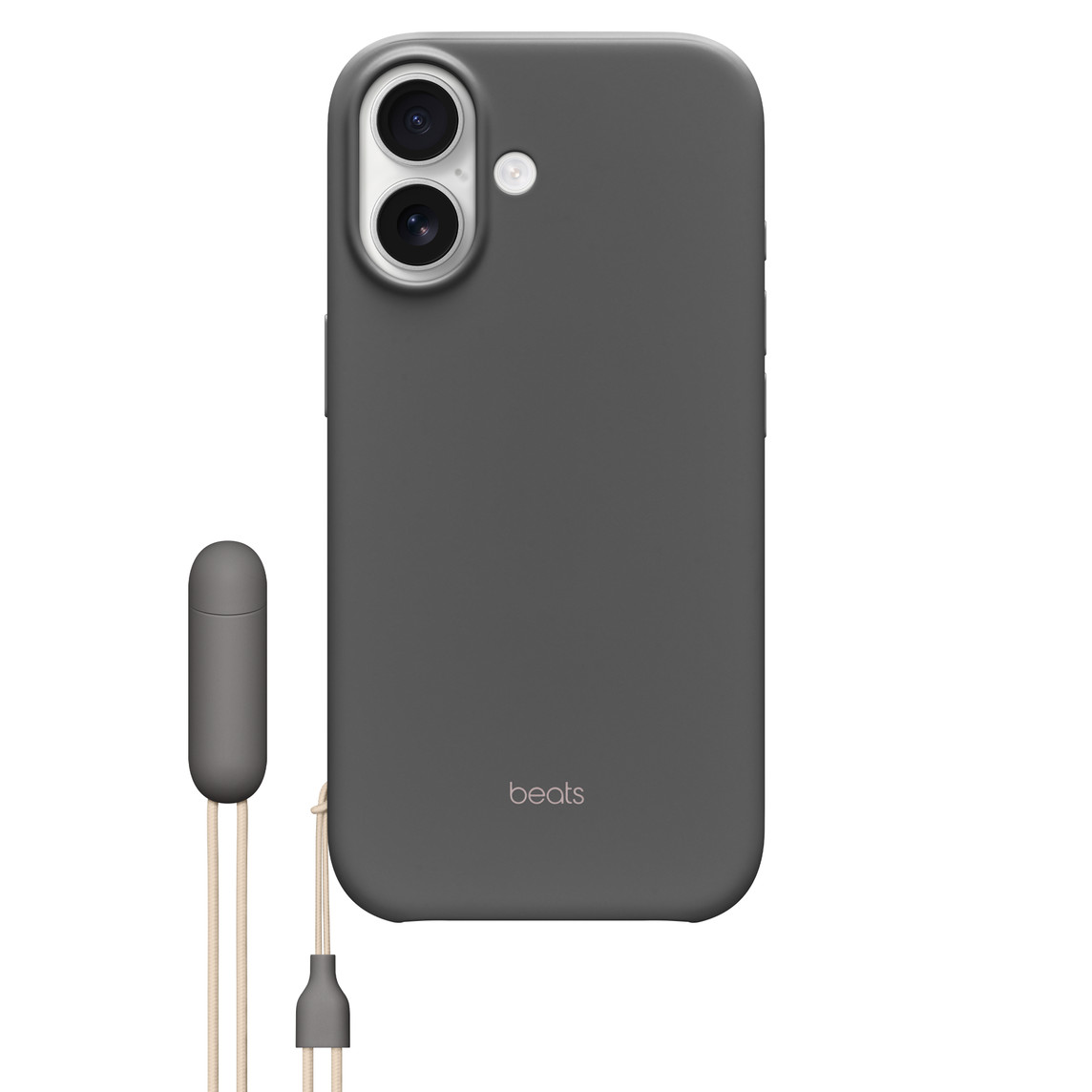Beats iPhone 17 Case с MagSafe и Camera Control Granite Gray