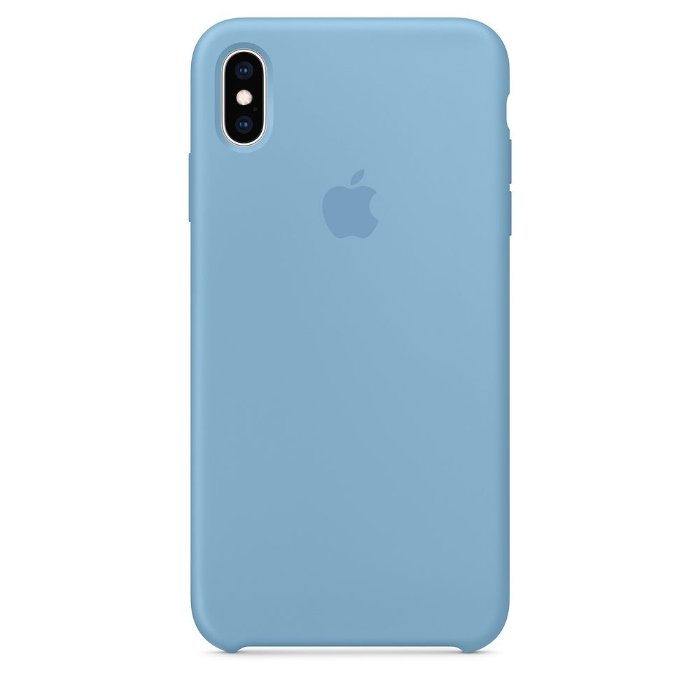 Apple Silicone Case for iPhone Xs Max Cornflower