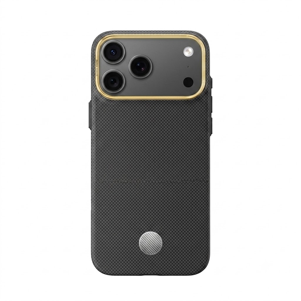 Blueo Slim Shockproof Aramid Case для iPhone 18 Pro/17 Pro с MagSafe Black