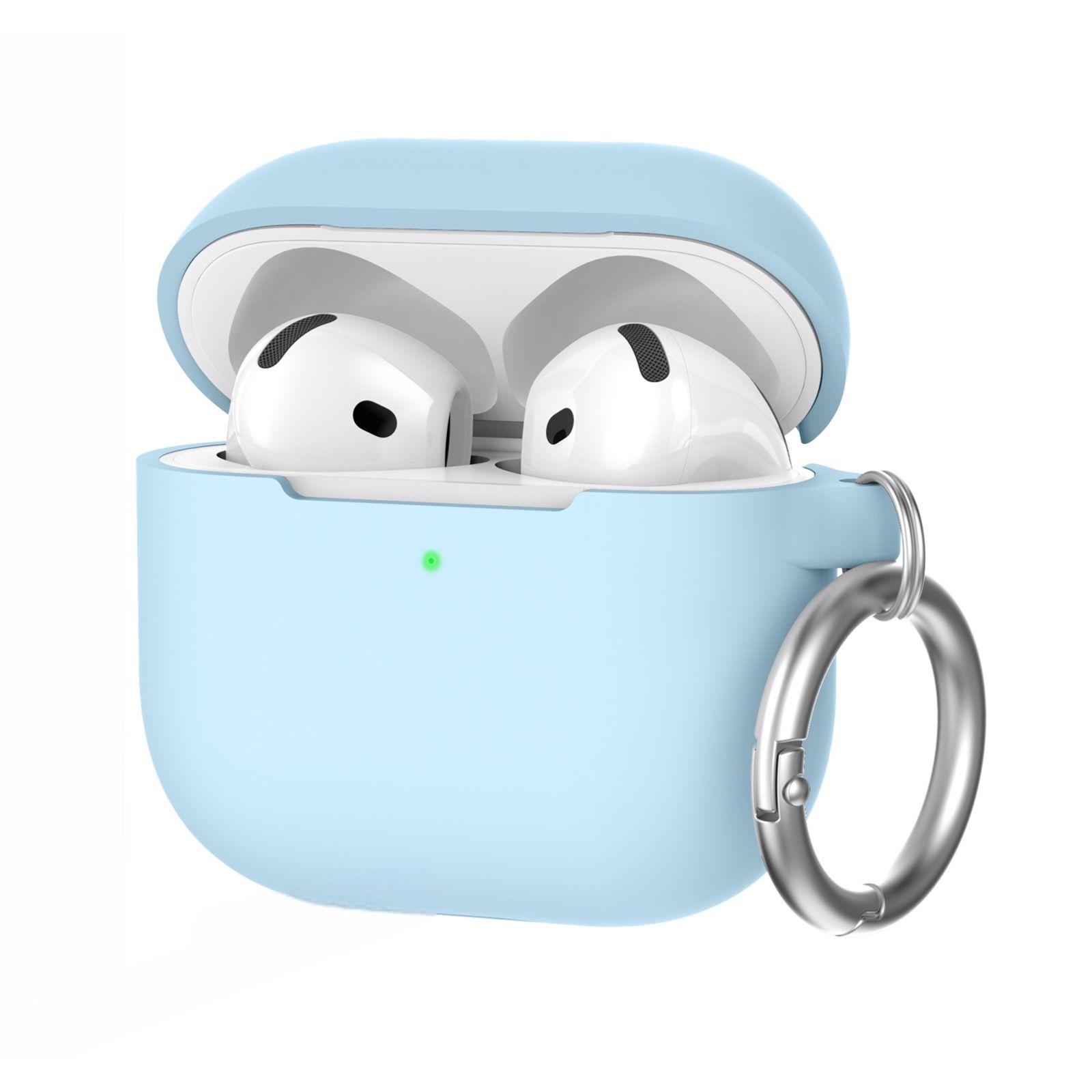 AhaStyle Colorful Silicone Case для Airpods 4 Sky Blue
