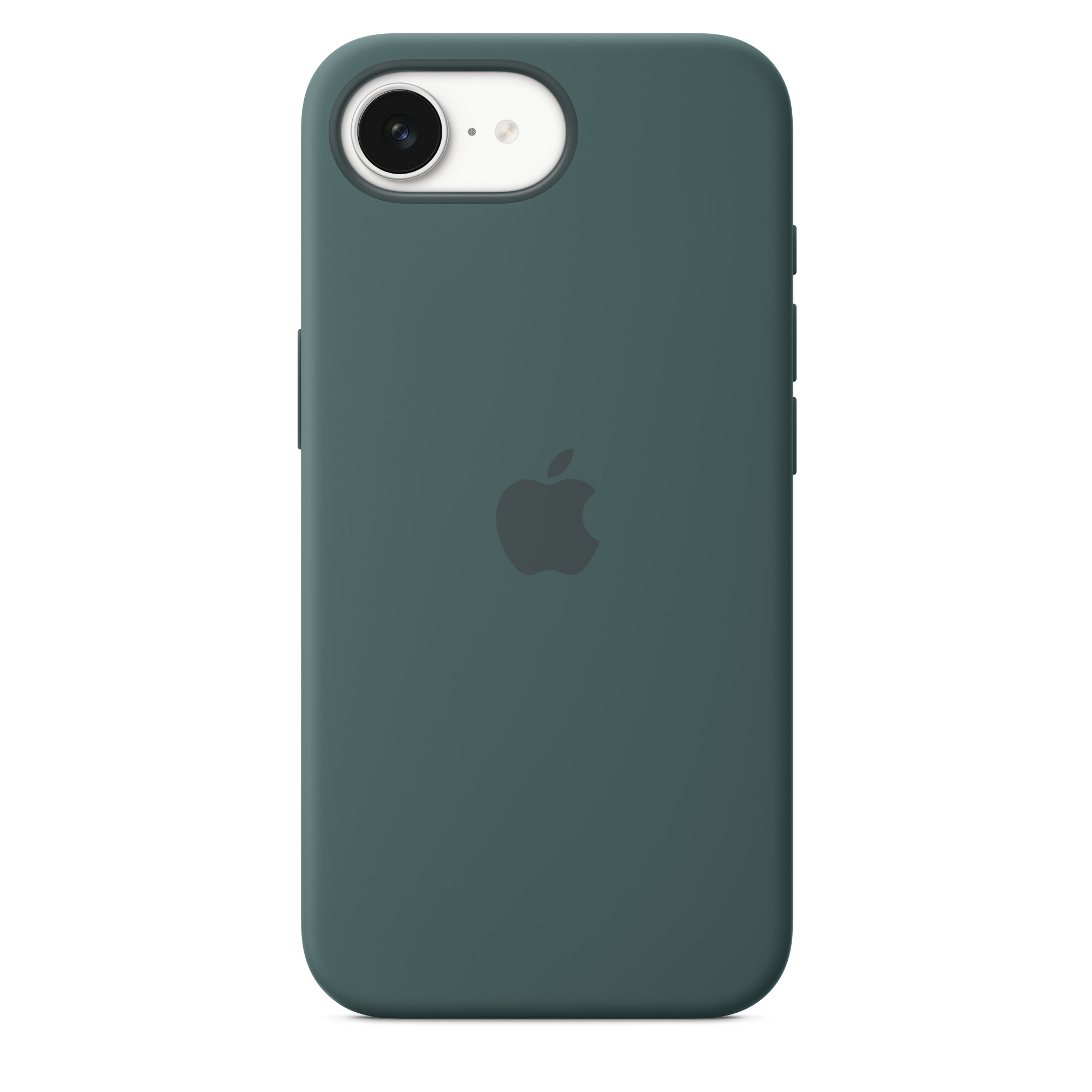 Apple Silicone Case 1:1 for iPhone 16e Lake Green