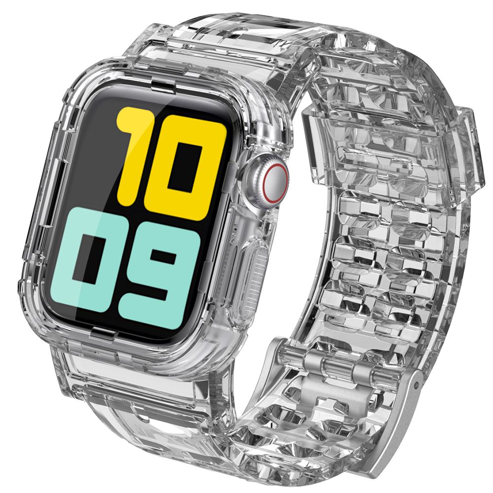 AhaStyle Transparent TPU Band for Apple Watch 38/40mm Transparent Grey