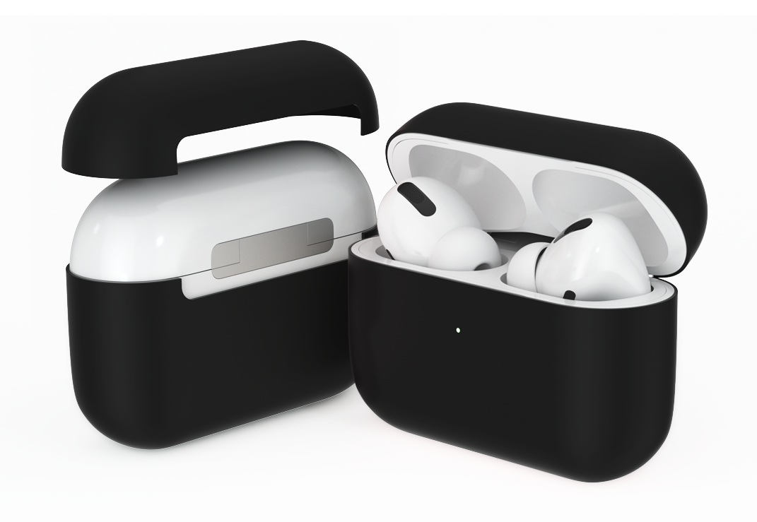 AmazingThiing Ultra Skinny Premium Case for Airpods Pro Black