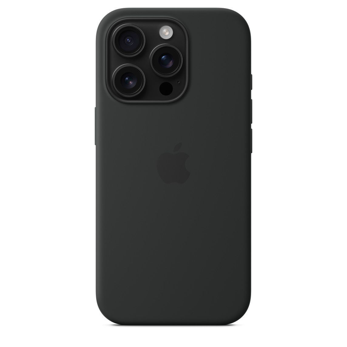 Apple Silicone Case 1:1 for iPhone 16 Pro Max Black
