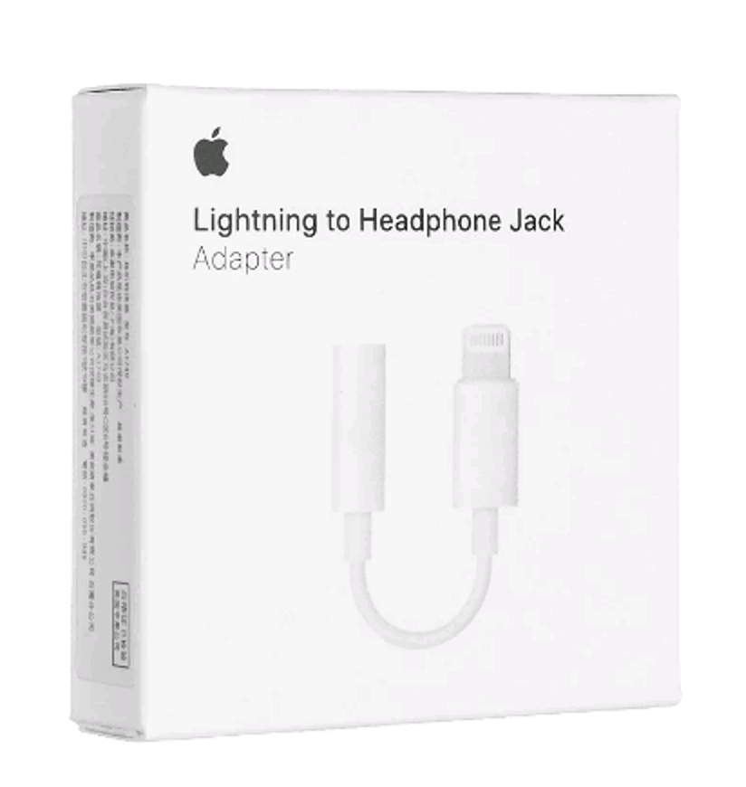 Apple Lightning to 3,5mm adapter for iPhone 7/7 Plus (retail box)