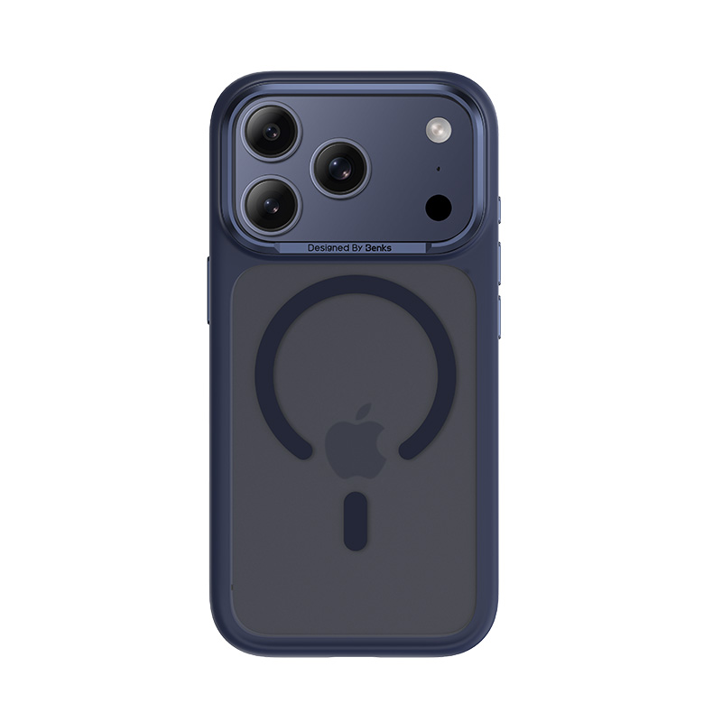 Фото Чохол-накладка Benks Mist Case для iPhone 17 Pro с MagSafe Blue (6948005919702) – чехол iPhone