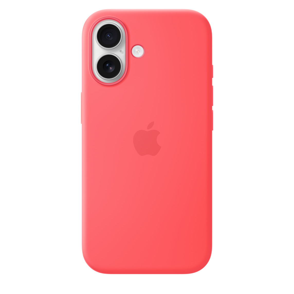 Silicone Case (AAA) для iPhone 17 с MagSafe Bright Guava