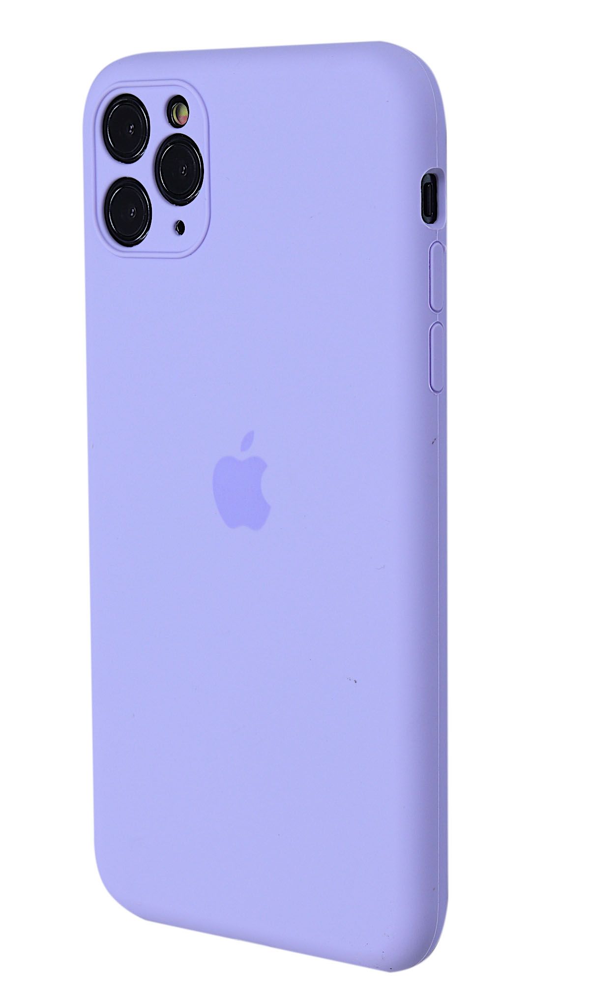 Apple Silicone Case for iPhone 11 Pro Max Elegant Purple (With Camera Lens Protection)