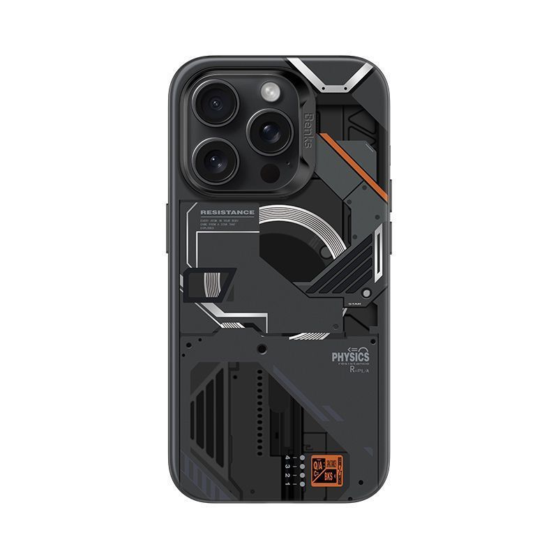Чехол-накладка Benks Mecha Case для iPhone 16 Pro Max с MagSafe Black (6948005905484)
