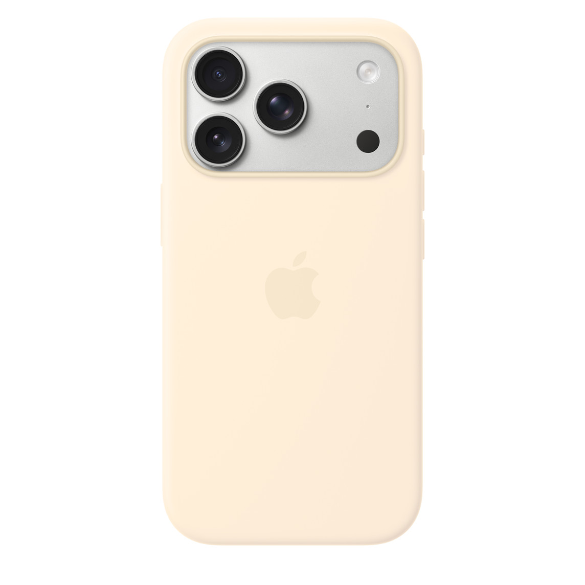 Фото Чехол-накладка Silicone Case (AAA) для iPhone 17 Pro Max с MagSafe Vanilla (ASC17PMVNL(M)) – чехол iPhone