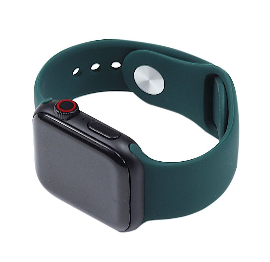 Silicone Watch Band for for Apple Watch 38/40mm S/M Forest Green