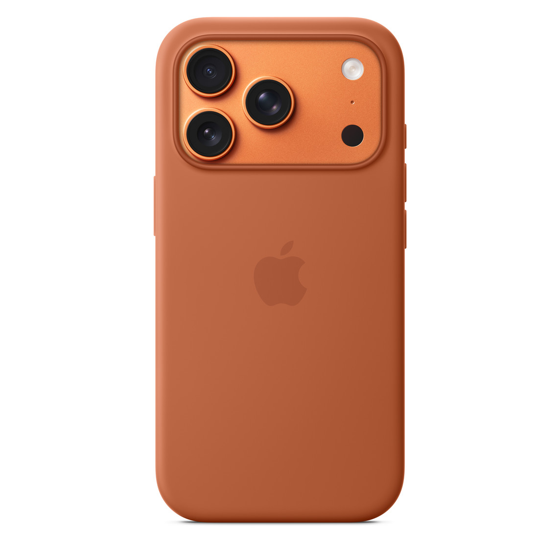 Silicone Case (AAA) для iPhone 17 Pro с MagSafe Terra Cotta