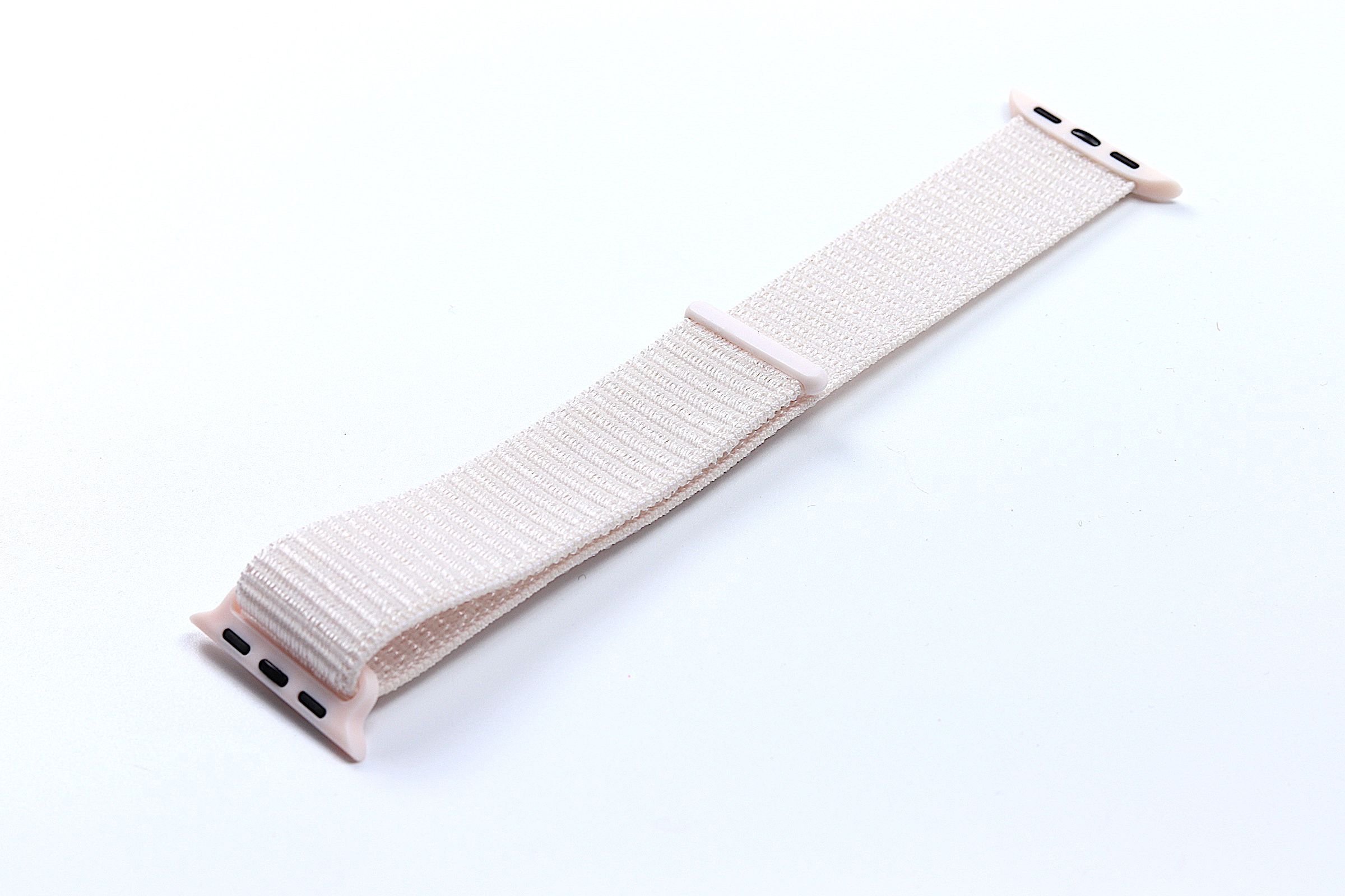 Nylon Sport Loop Band for Apple Watch 42mm Pearl Pink