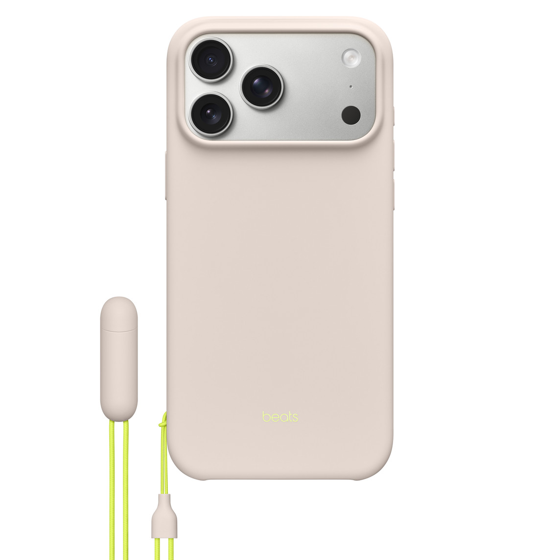 Beats iPhone 17 Pro Max Case с MagSafe и Camera Control Lime Stone