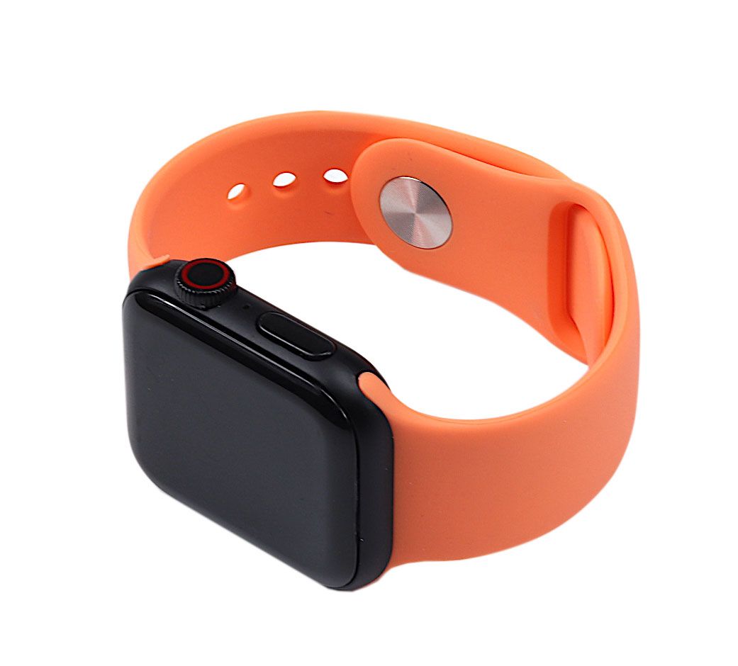 Silicone Watch Band for for Apple Watch 38/40mm S/M Papaya