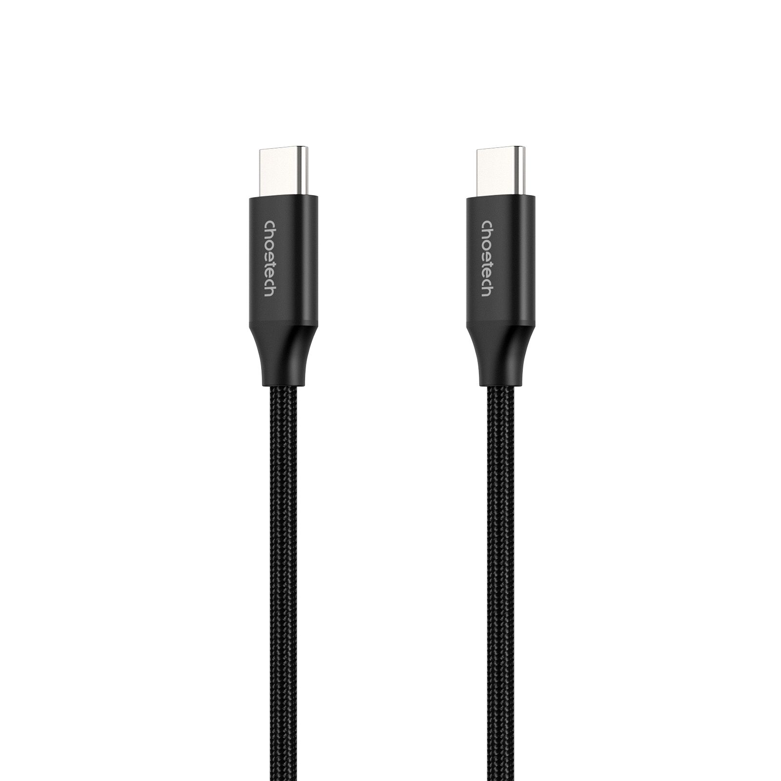 Кабель Choetech USB-C 3.1 GEN 2 100w Cable (2m) Black (XCC-1007) фото кабеля