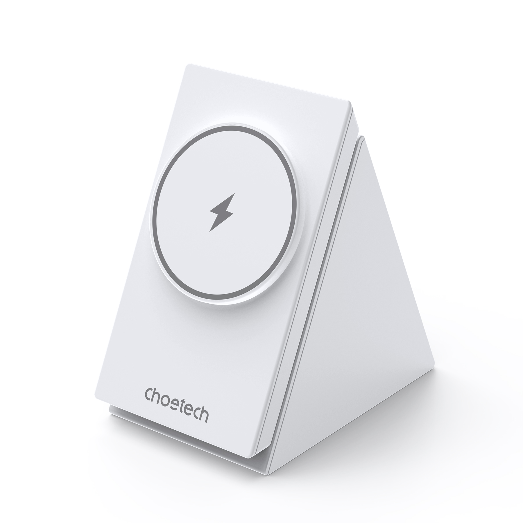 Бездротовий зарядний пристрій Бездротовий зарядний пристрій Choetech 3 in 1 Desktop Charger Stand White (T600-F)