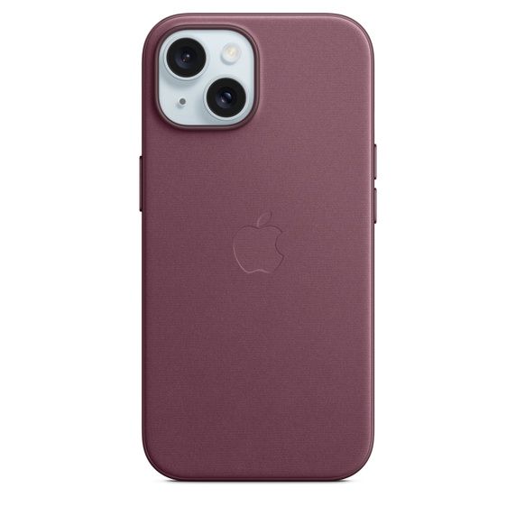 Apple FIneWoven Case 1:1 for iPhone 15 with MagSafe Mulberry