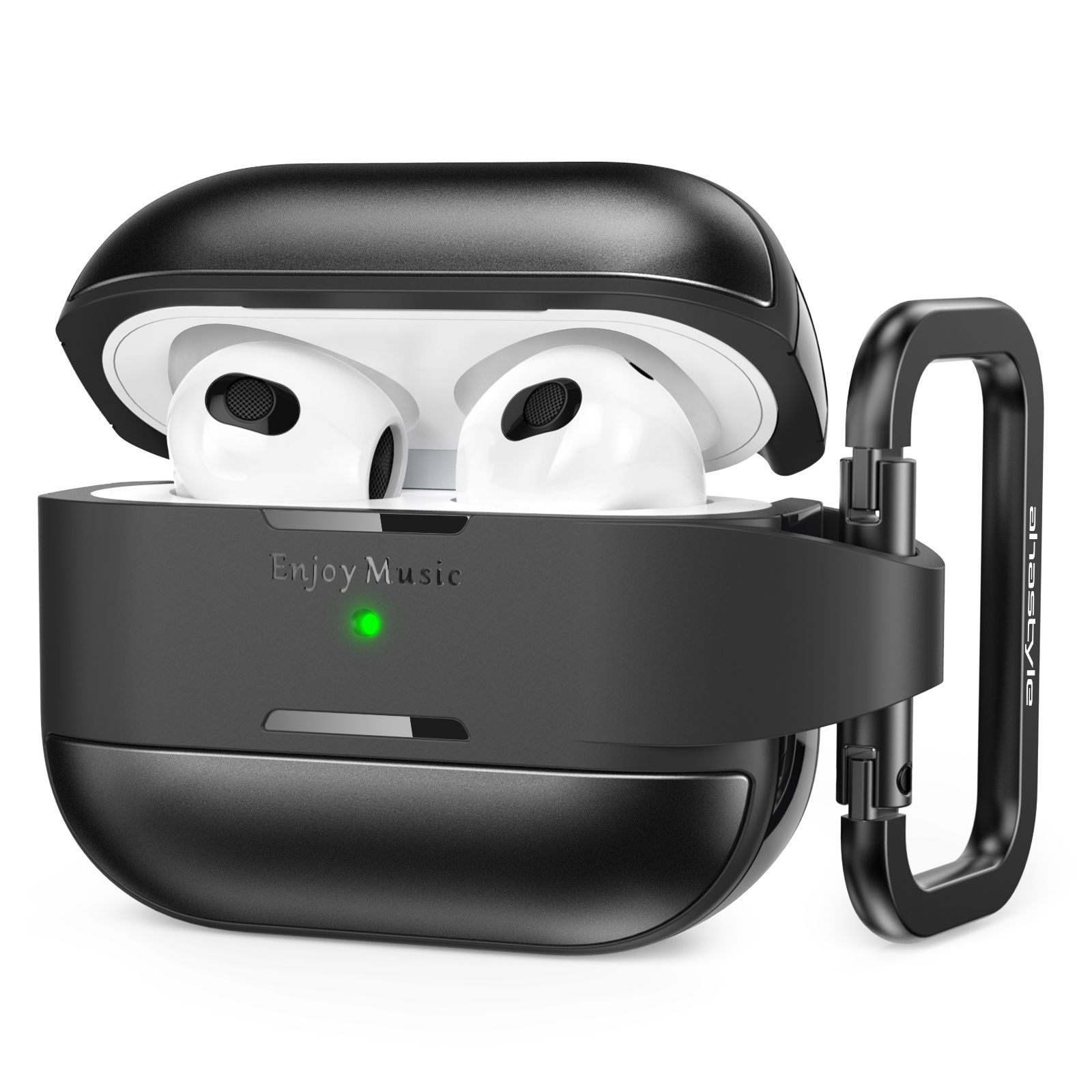 AhaStyle Rugged Aluminium Case для Airpods Pro 2 Black