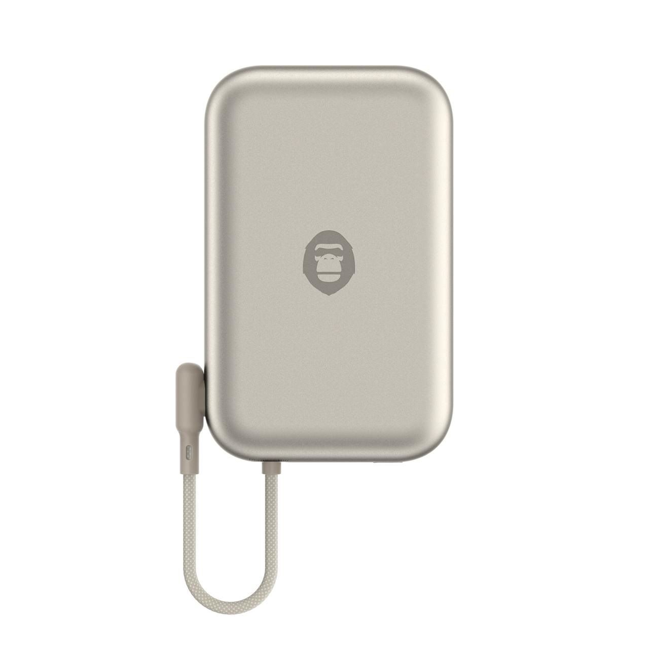 Blueo Space Capsule Wireless Powerbank Natural Titanium