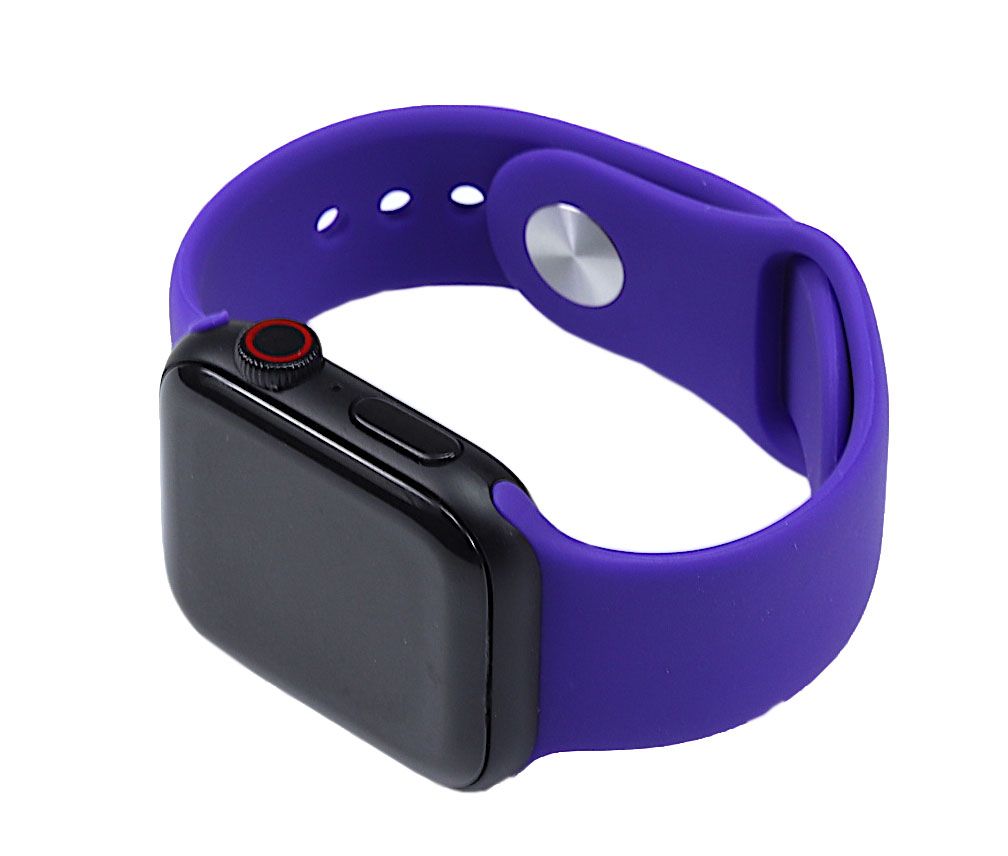 Silicone Watch Band for for Apple Watch 38/40mm S/M Purple
