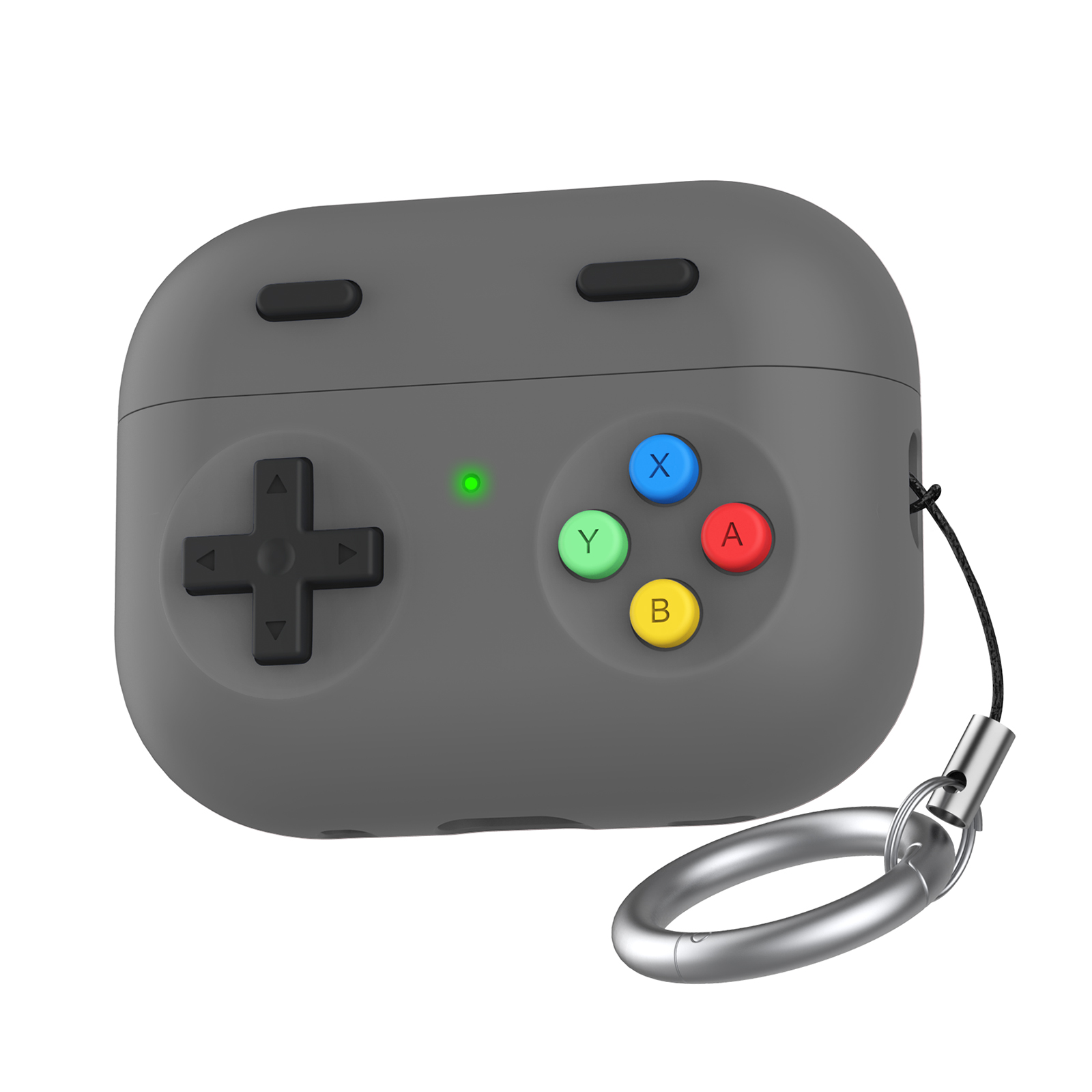 AhaStyle Game Machine Silicone Case для Airpods Pro 3 Dark Grey